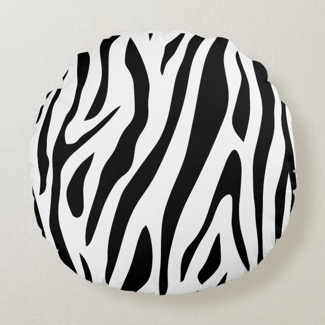 Cojín Redondo Pantera negra por Toshi Yoshida Wood (Anverso)