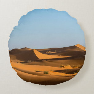 COJÍN REDONDO PAPEL DE PALABRA 3D DESERTO