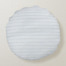 Cojín Redondo Papel en blanco