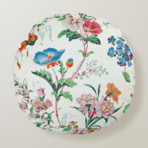 Papel pintado floral antiguo Francia 1830