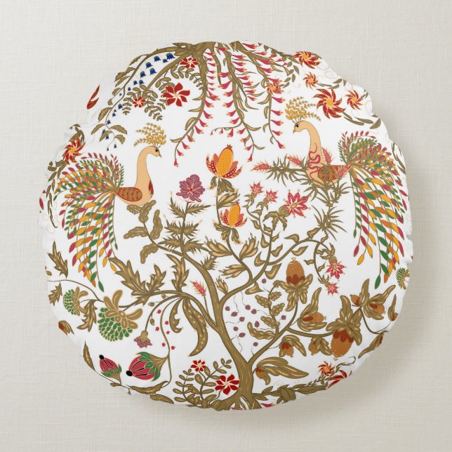 Cojín Redondo Paradiesvögel, Vögel (Anverso)