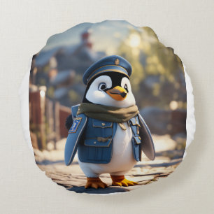 Cojín Redondo "Paraíso de almohadas: Relájese en el máximo confo