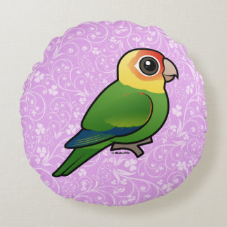 Cojín Redondo Parakeet de Birdorable Carolina