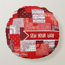 Parche de costura personalizado Bandana Quilt Patr