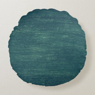 Cojín Redondo Pared gris verde de madera oscura