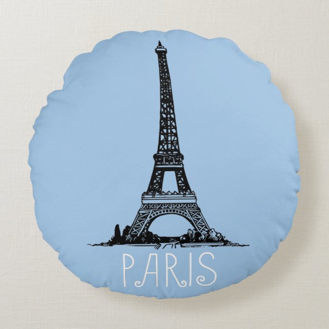 Cojín Redondo París (Anverso)