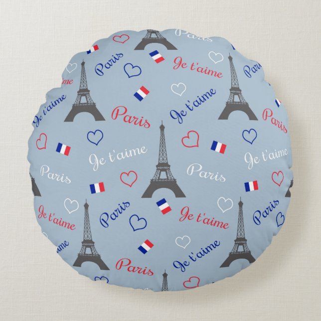 Cojín Redondo París (Anverso)