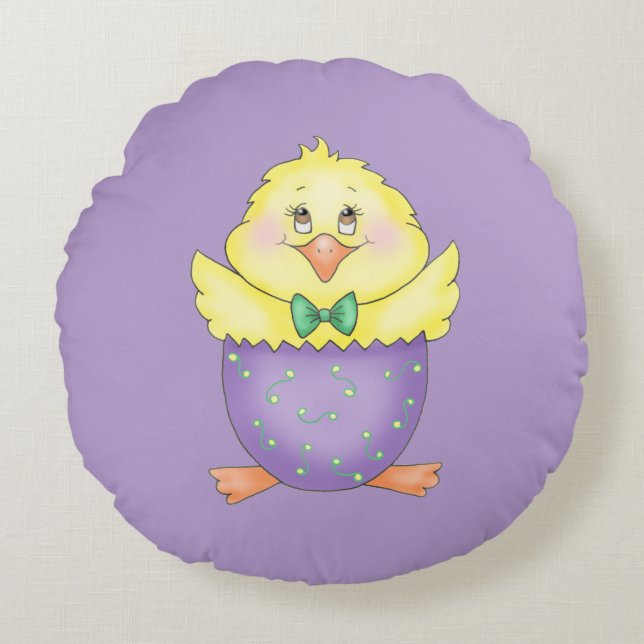 Cojín Redondo Pascua (Anverso)