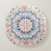 Pastel Arabesque Mandala Art