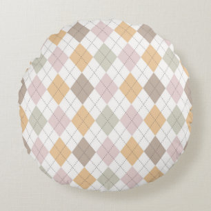 Cojín Redondo Pastel Autumn Diamantes