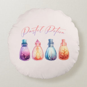 Cojín Redondo Pastel Potion