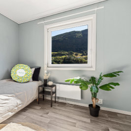 Cojín Redondo Patrón de agua de limón simple