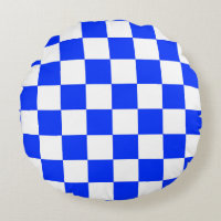 Patrón de comprobación de blanco azul