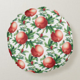 Cojín Redondo Patrón de Garnet