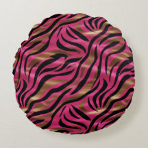 Patrón de impresión animal de rayas de cebra de or