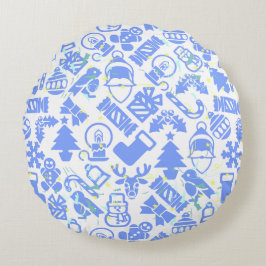 Cojín Redondo patrón de navidades 07.nbg