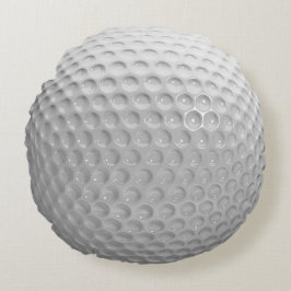 Cojín Redondo Patrón de textura de bola de golf deportivo elegan