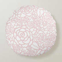 Patrón floral rosa polvoriento