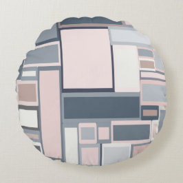 Cojín Redondo Patrón moderno II del Siglo Medio