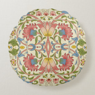 Cojín Redondo Patrones florales William Morris Loddon Blossom