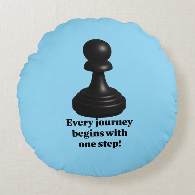 Cojín Redondo Pawn (Anverso)