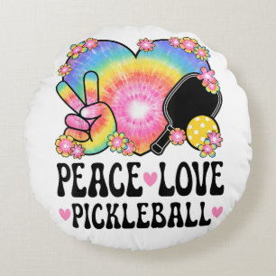 Cojín Redondo Paz Amor Pickleball