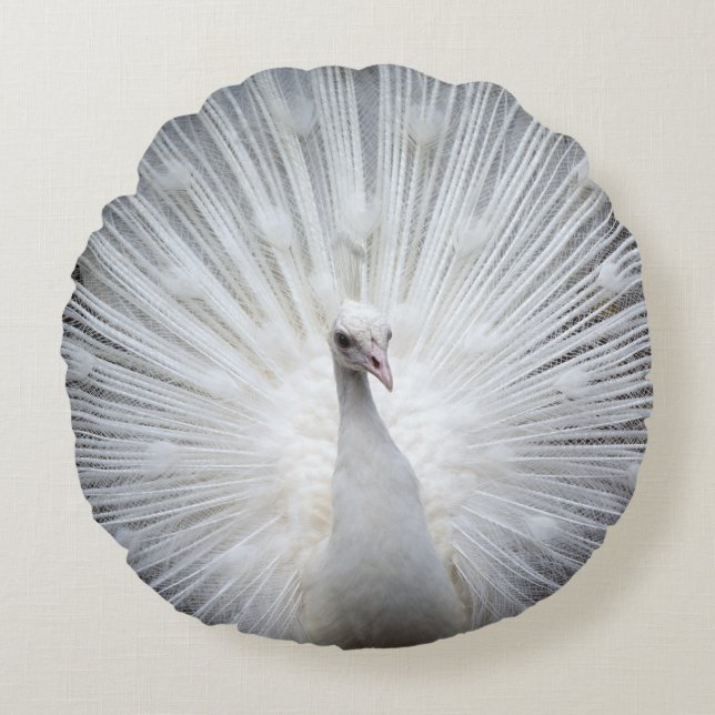 Cojín Redondo Peacock20160401 (Anverso)