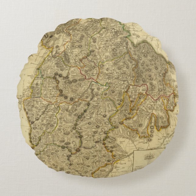 Cojín Redondo PeeblesShire (Anverso)
