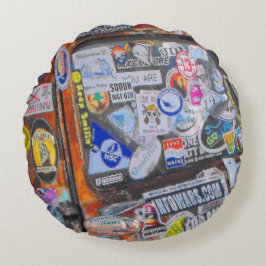 Cojín Redondo Pegatinas