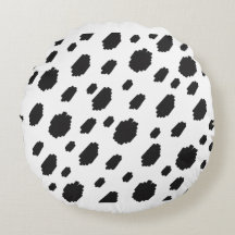 Pelo de vaca negro con manchas blancas