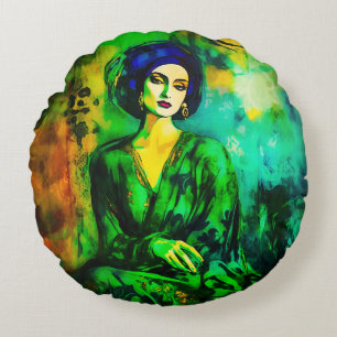 Cojín Redondo Pensamientos profundos