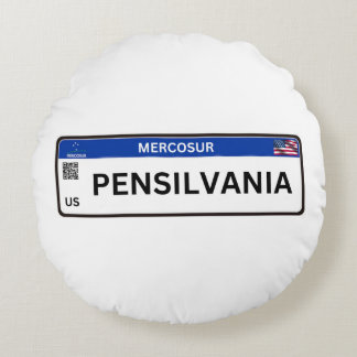 Cojín Redondo Pensilvania Mercosur