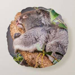 Cojín Redondo Pequeña koala dulce