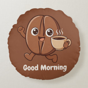 Cojín Redondo Pequeño Kaka – Buenos días