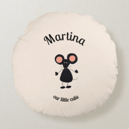 Cojín Redondo Pequeño ratón