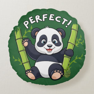 Cojín Redondo Perfecto! , Panda