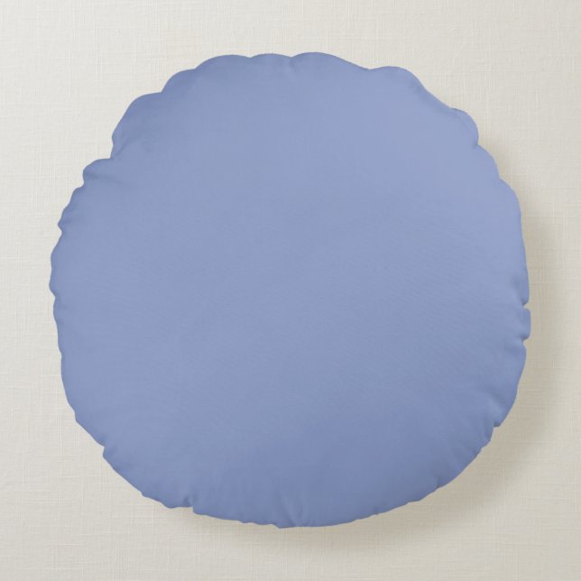 Cojín Redondo Periwinkle (Anverso)
