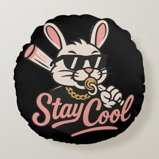 Cojín Redondo Permanecer Guay (Anverso)