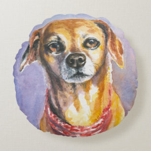 Cojín Redondo Perro 2