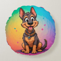 Perro Divertido Feliz 🐾 Mascota de Dibujos Animad