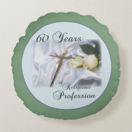 Cojín Redondo Personaliza, 60 Años de Profesión Religiosa