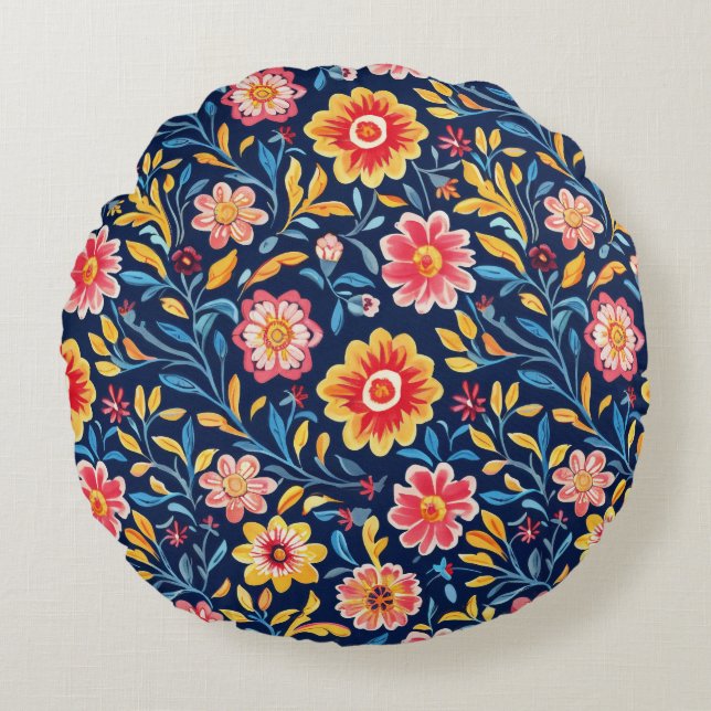 Cojín Redondo Petal Kissed Morning Pillow (Anverso)