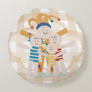 Cojín Redondo Petit King - Canciones para Soñar