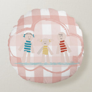 Cojín Redondo Petits Habitants - Canciones para Soñar