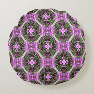 Cojín Redondo Petunias celtas......