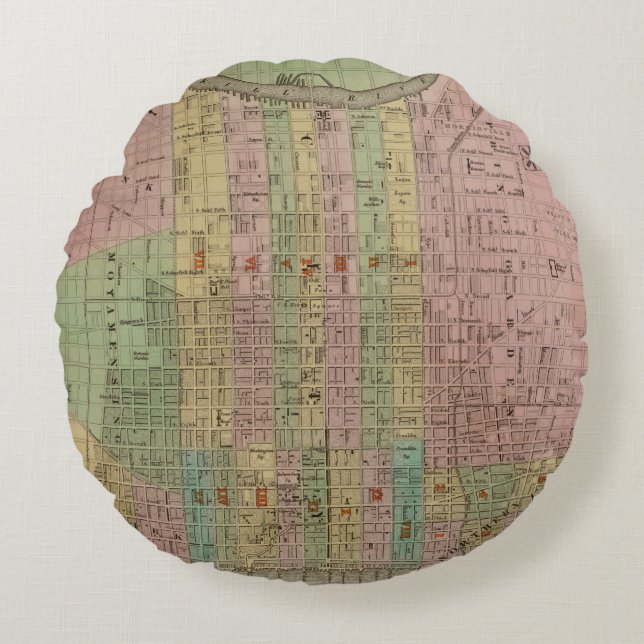 Cojín Redondo Philadelphia 6 (Anverso)