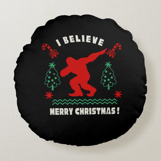 Cojín Redondo Pie de caballo: Ajoutez une touche sauvage à vo (Anverso)