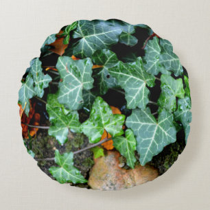 Cojín Redondo Piedra de campo e Ivy