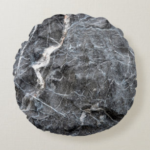 Cojín Redondo Piedra de mármol gris