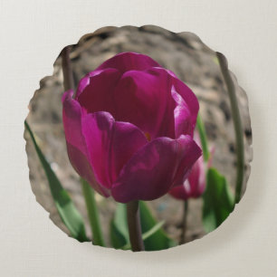 Cojín Redondo Piedra tulipita redonda